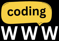 codingWWW Logo Black